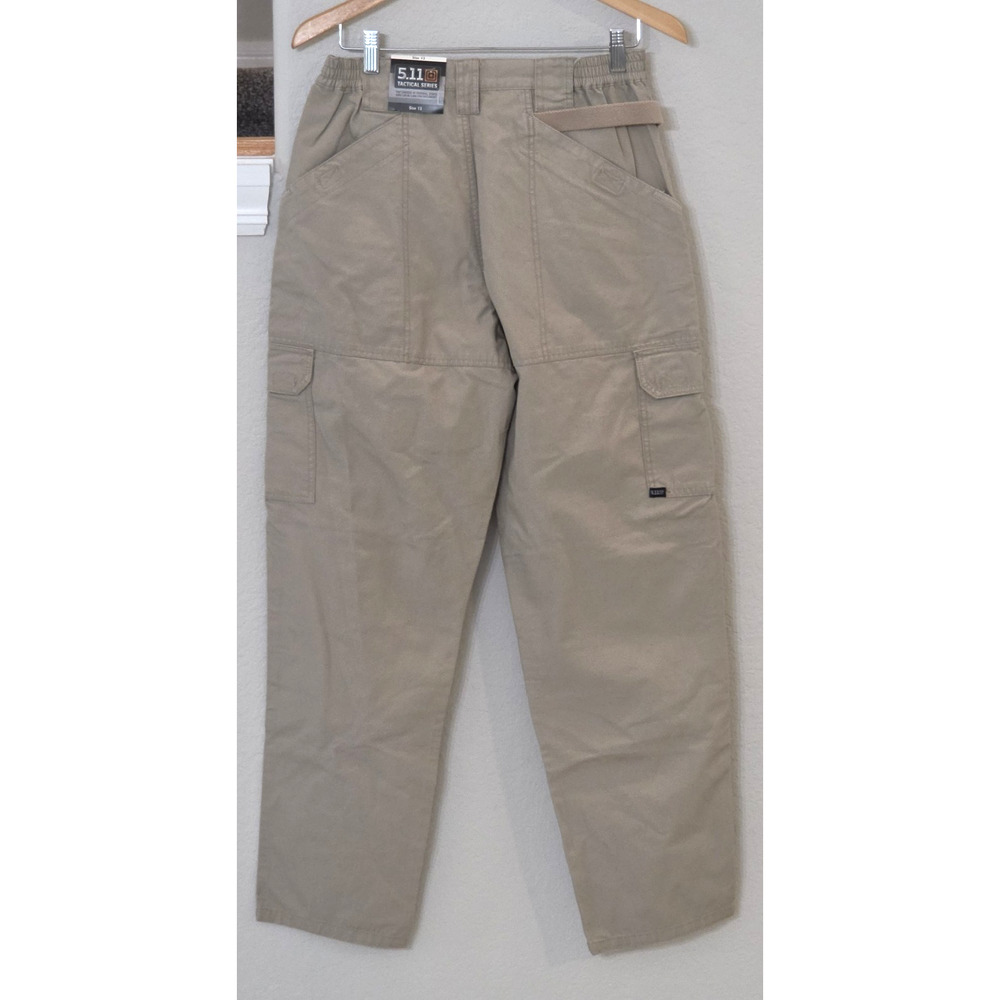 5.11 Tactical Stryke Pants 32x30 Women’s Size 12 Cargo Ripstop Utility Khaki NWT - Picture 7 of 13